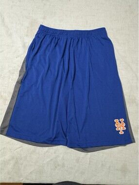 New York Mets Men’s Medium Majestic Cool Base Shorts